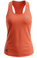 Saucony Stopwatch Singlet // Zero-Cling Core — Vizi Orange