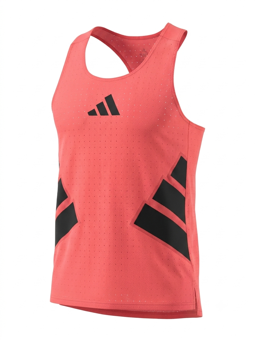 ADIDAS ROAD TO RACE, SINGLET RED