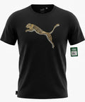 Playera Puma Original Hombre Negra Estampado Lifestyle Talla G